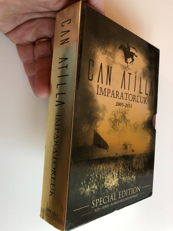 Can Atilla - Imparatorluk 2005 - 2011 "The Empire" / Special Edition 5 CD - 1 DVD - 56 Pg Exclusive Booklet / Sony Music (8698550696563)