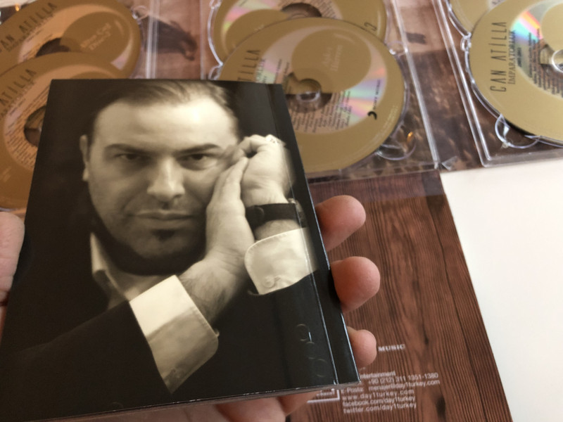 Can Atilla - Imparatorluk 2005 - 2011 "The Empire" / Special Edition 5 CD - 1 DVD - 56 Pg Exclusive Booklet / Sony Music (8698550696563)