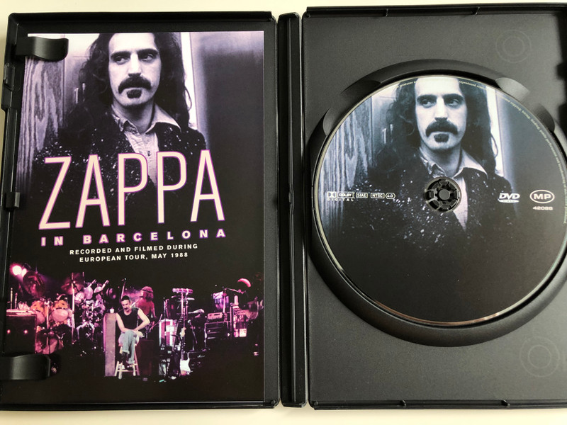 Zappa in Barcelona DVD 2007 / Recorded and Filmed During European Tour, May 1988 / Sharleena, Black Napkins, Any Kind of Pain, Sofa, Love of My Life / Masterplan