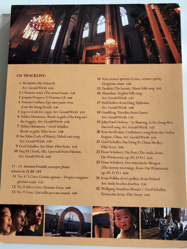 Silk Road - Songs Along the Road and Time DVD + CD 2008 / Directed bt Curt Faudon / The Vienna Boys' Choir - Chorus Master Janko Zannos / Music by Gerd Schuller (807280146998)