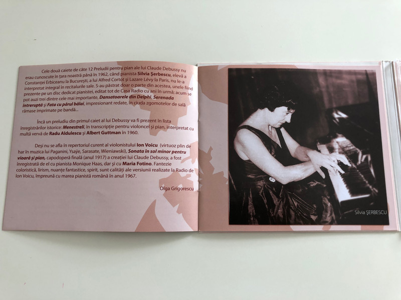  Debussy 150 / Audio CD 2012 / Interpretări istorice din Arhiva Radio România / Radu Aldulescu, Carlo Zecchi, Silvia Serbescu, Ion Voicu, Maria Fotino, Albert Guttman, Vasile Jianu, Liana Pasquali, Valentin Teodorian, Lisette Georgescu / Radio Romania (5948375002326)