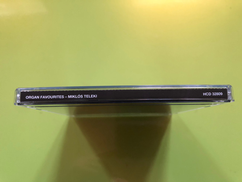 J. S. Bach, Mendelssohn, Schumann - Organ Favourites / Miklós Teleki organ / Hungaroton / Audio CD 2018 HCD 32809 (5991813280923) 