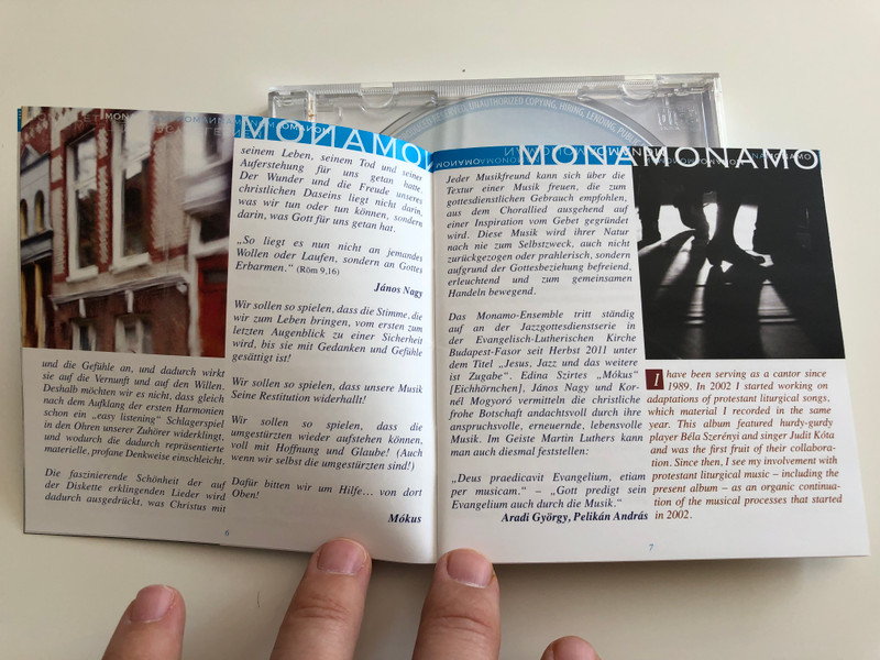 Ne hagyj elesnem - Don't let me Fall / Audio CD 2012 / Nagy János, Mókus, Mogyoró Kornél / Christian Hymns and Praises / Luther Kiadó (5998272700429)