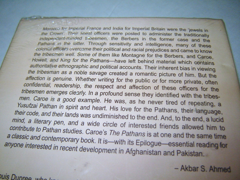 The Pathans: 550 BC - AD 1957 (Oxford in Asia Historical Reprints)