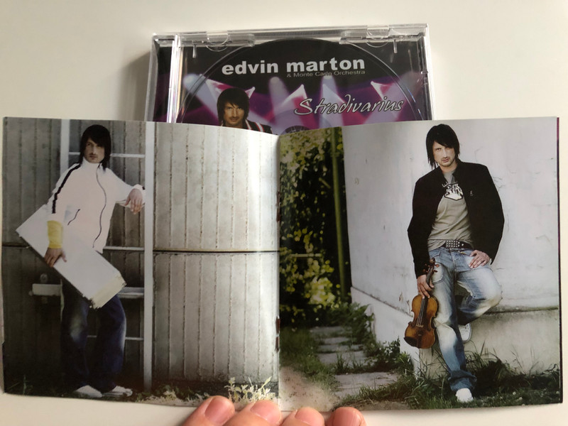 Edvin Marton & Monte Carlo Orchestra / Stradivarius / Tosca Fantasy, Vivaldi Spring, Romeo and Juliet, My love is Deep, Ibiza, O Sole Mio, Hungarian Rhapsody No.6 / Audio CD 2006 / Bross music (5999882983011)