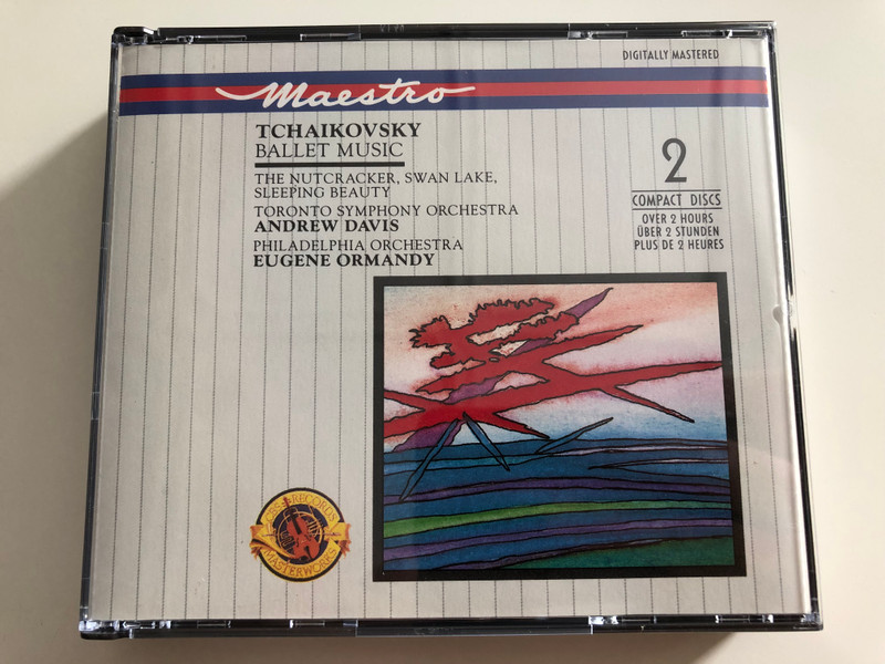 Tchaikovsky - Ballet Music / The Nutcracker, Swan Lake, Sleeping Beauty / Toronto Symphony Orchestra / Conducted by Andrew Davis / Philadelphia Orchestra / Conducted by Eugene Ormandy / 2 CD - Over 2 hours / M2Yk 45619 (5099704561929)
