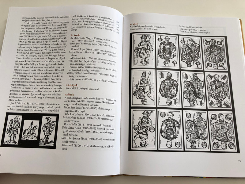 Katonai kártyák - kártyázó katonák by Jánoska Antal, Facsar Mihály / Kártyák - Katonák / Military Cards and Card games with historical llustrations and photos / Hungarian / Hardcover / HM Zrínyi (9789633275207)
