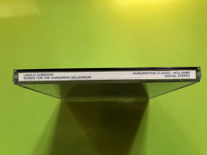 Dubrovay - Works for the Hungarian Millennium / Hungarian Symphony, Cantata Aquilarum (Song of Eagles) / Concerto for Hungarian Folk Instruments and Orchestra / Hungaroton CD 2001 / HCD 32065 / Dubrovay László: Művek a magyar Milleniumra (5991813206527)
