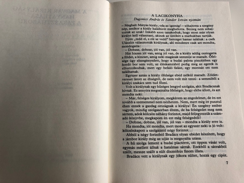 Magyar mondák a török világból és a kuruc korból by Lengyel Dénes / Hungarian legends and sagas from the medieval Turkish rule / 10th edition / Móra 2009 (9789631186338)