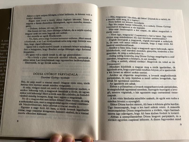 Magyar mondák a török világból és a kuruc korból by Lengyel Dénes / Hungarian legends and sagas from the medieval Turkish rule / 10th edition / Móra 2009 (9789631186338)