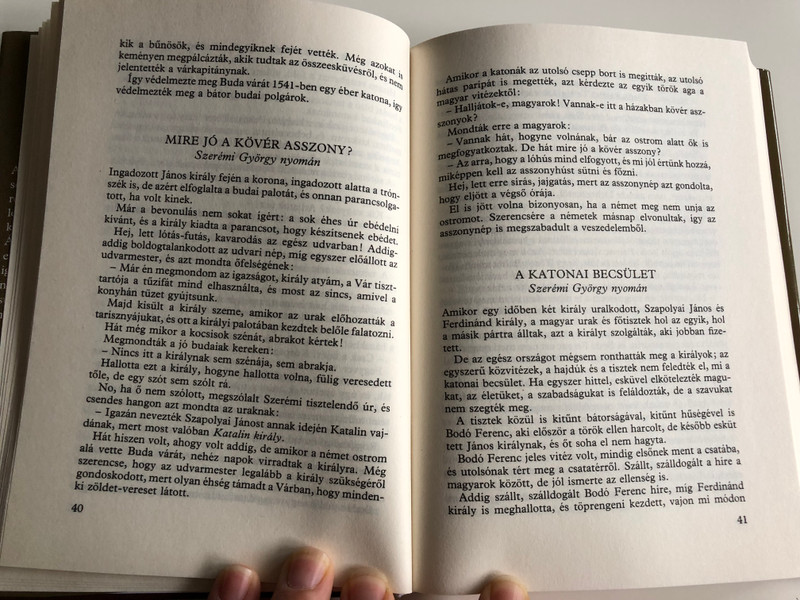 Magyar mondák a török világból és a kuruc korból by Lengyel Dénes / Hungarian legends and sagas from the medieval Turkish rule / 10th edition / Móra 2009 (9789631186338)