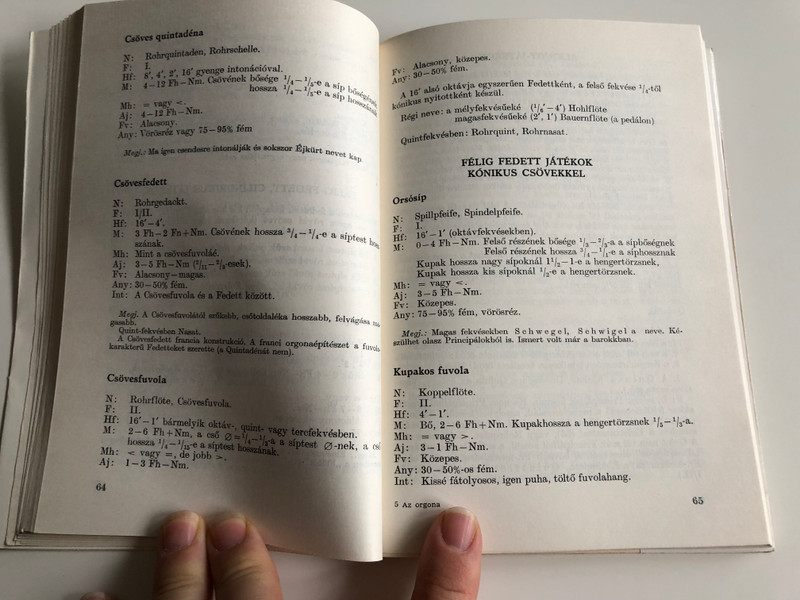 Az orgona by Pécsi Sebestyén / The Organ - principles of working and playing the instrument / Hungarian / Ecclesia 1975 (9633634032)