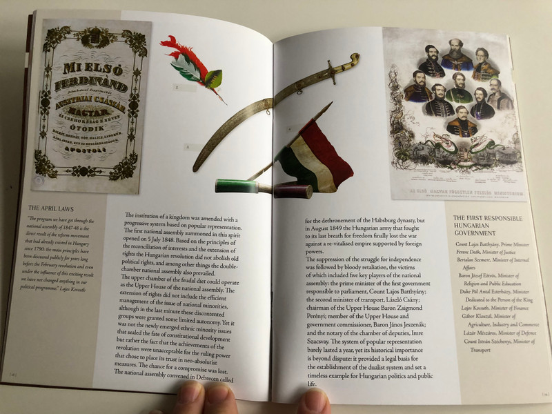 One Thousand Years of Hungarian Legislation by Mariann Berényi / The Kossuth Square Booklets / The Office of the Hungarian National Assembly 2016 (9789639848986)