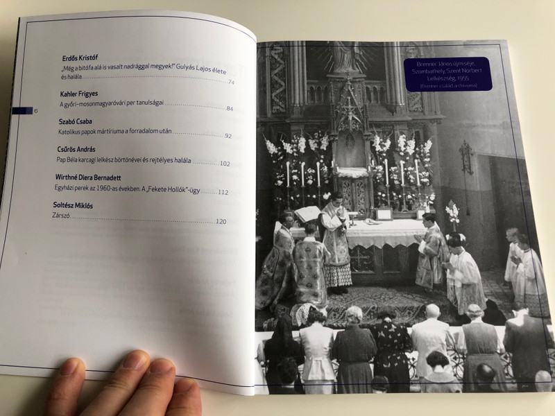 Halálra ítélve - papi sorsok '56 után / Sentenced to death - destinies of priests in Hungary after the '56 revolution / Contains Lecutres held on the 15th Dec. 2017 / Országház kiadó 2018 (9786155656200)