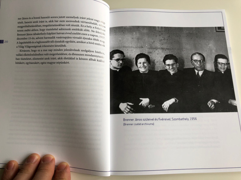 Halálra ítélve - papi sorsok '56 után / Sentenced to death - destinies of priests in Hungary after the '56 revolution / Contains Lecutres held on the 15th Dec. 2017 / Országház kiadó 2018 (9786155656200)