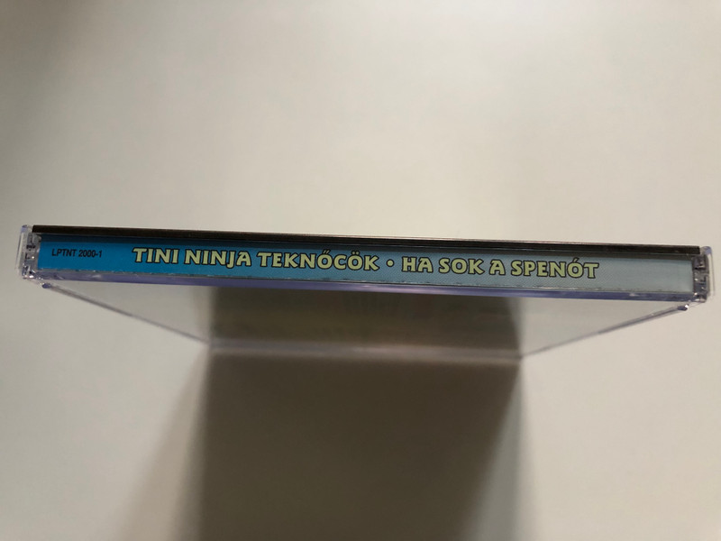 Tini Ninja Teknőcök 1 - Ha sok a spenót / Audio CD 2000 / Hungarian Teenage Mutant Ninja Turtles band / Songs for children (5999525470021) 