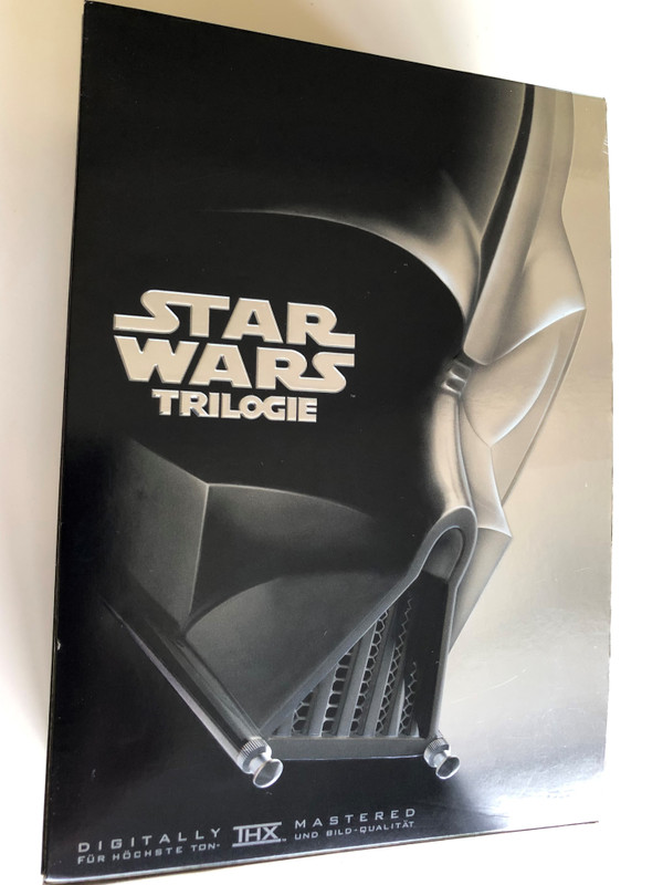 Star Wars Trilogie DVD Set 2004 / German / Episode IV A New Hope, V. The Empire Strikes Back, VI. Return of the Jedi / Eine Neue Hoffnung, Das Imperium Schlägt Zurück, Die Rückkehr der Jedi-Ritter / 4 DVD pack / With Extras Disc (4010232027863)