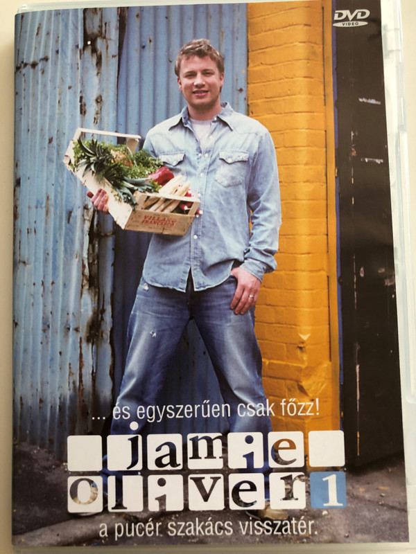 Oliver's Twist DVD 2002 Jamie Oliver vol. 1 / A pucér szakács visszatér / Főzzünk megint egyszerűen! / Directed by Brian Klein / 3 episodes / Cooking with Jamie Oliver (5998329507926)