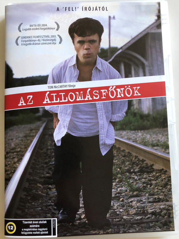 The Station Agent DVD 2003 Az állomásfőnök / Directed by Tom McCarthy / Starring: Peter Dinklage, Patricia Clarkson, Bobby Cannavale, Raven Goodwin, Paul Benjamin, Michelle Williams (5996357344179)
