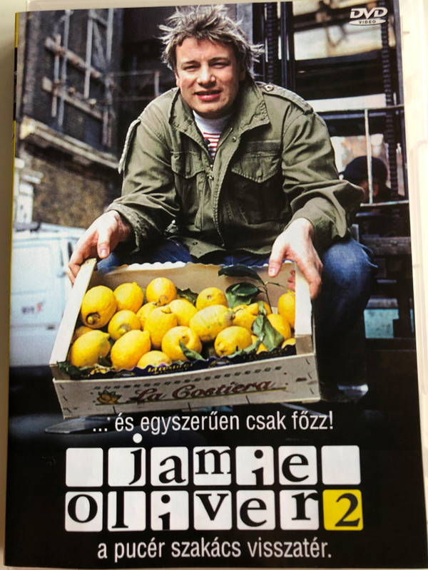 Oliver's Twist DVD 2002 Jamie Oliver vol. 2 / A pucér szakács visszatér / és egyszerűen csak főzz / Directed by Brian Klein / 3 episodes / Cooking with Jamie Oliver (5998329507933)