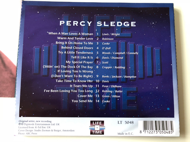 Percy Sledge - Try a little Tenderness, Warm and Tender Love, My special Prayer, Take Time to Know Her / Audio CD / LT 5048 (8712273050485)