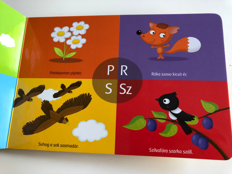  Zengő ABC by Móra Ferenc / Singing ABC- Hungarian nursery rhyme board book / Illustrations Pásztohy Panka / Móra könyvkiadó 2017 (9789634157823)