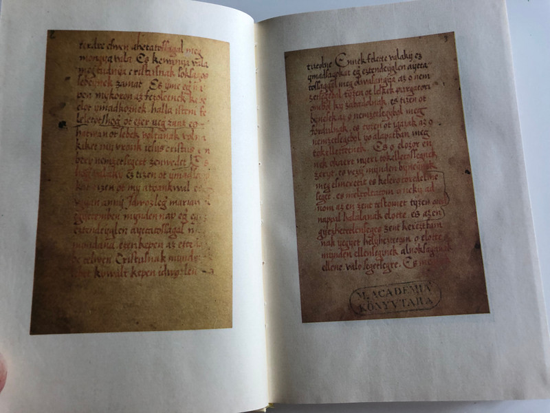 Kriza-Kódex 1532 / A nylevemlék hasonmása és betűhű átirata / Magyar Nyelvtudományi Társaság 1988 / Régi Magyar Kódexek 5. szám / Old hungarian Codex transcript (9634621805)