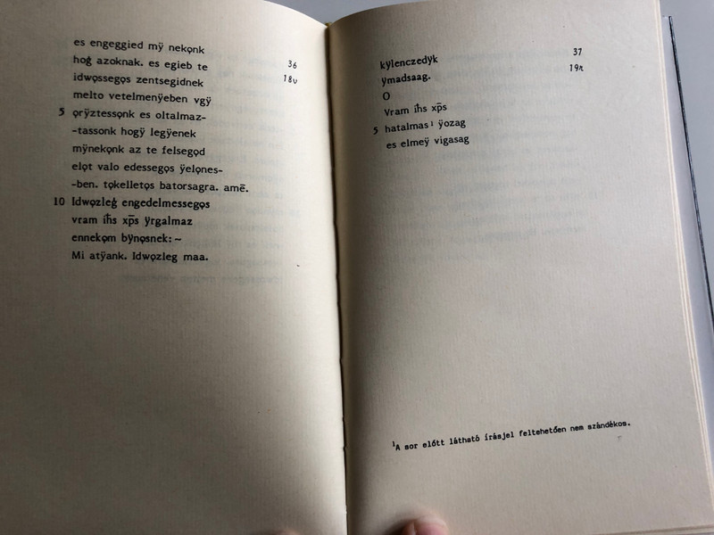 Kriza-Kódex 1532 / A nylevemlék hasonmása és betűhű átirata / Magyar Nyelvtudományi Társaság 1988 / Régi Magyar Kódexek 5. szám / Old hungarian Codex transcript (9634621805)