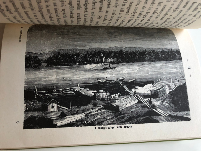 Margit-Sziget by Törs Kálmán / Hungarian language presentation book about the Margit-Sziget bath and resort / Athenaeum 1872 (9635643535)