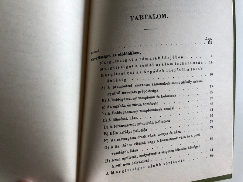 Margit-Sziget by Törs Kálmán / Hungarian language presentation book about the Margit-Sziget bath and resort / Athenaeum 1872 (9635643535)