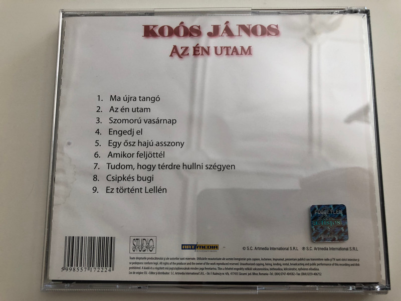 Koós János - Az Én utam / Audio CD / 07222 RNR (5998557172224)