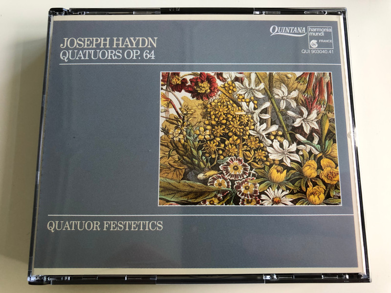 Joseph Haydn - Quatuors Op.64 / Quator Festetics on period instrument / Audio CD 1992 / Qui 903040.41 / 2 CD (3149025050533)