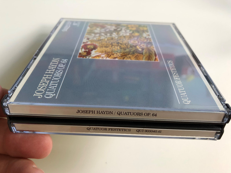 Joseph Haydn - Quatuors Op.64 / Quator Festetics on period instrument / Audio CD 1992 / Qui 903040.41 / 2 CD (3149025050533)