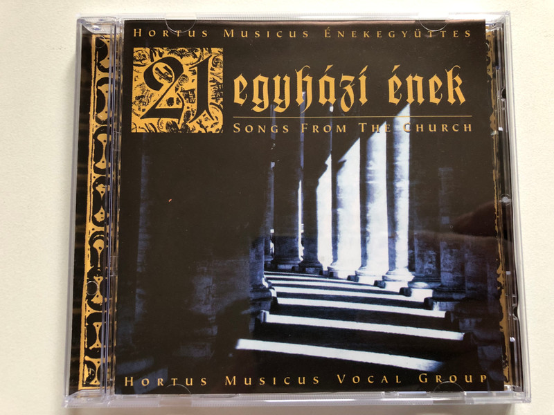 Hortus Musicus - 21 Egyházi ének / 21 Songs from the Church / Audio CD 1998 / BGCD026 (5998272701945)