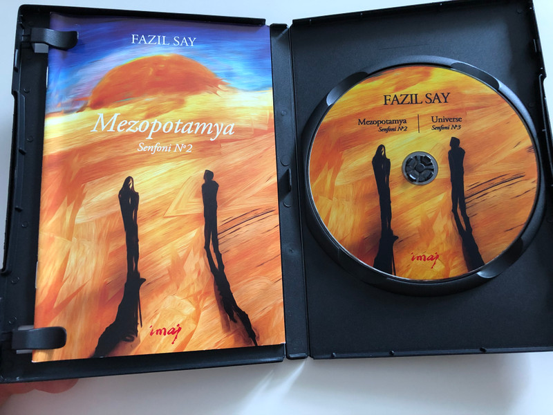  Fazil Say - Meopotamya Senfoni No.2 - Universe Senfoni No. 3 / DVD 2013 / imaj (8697762826850)