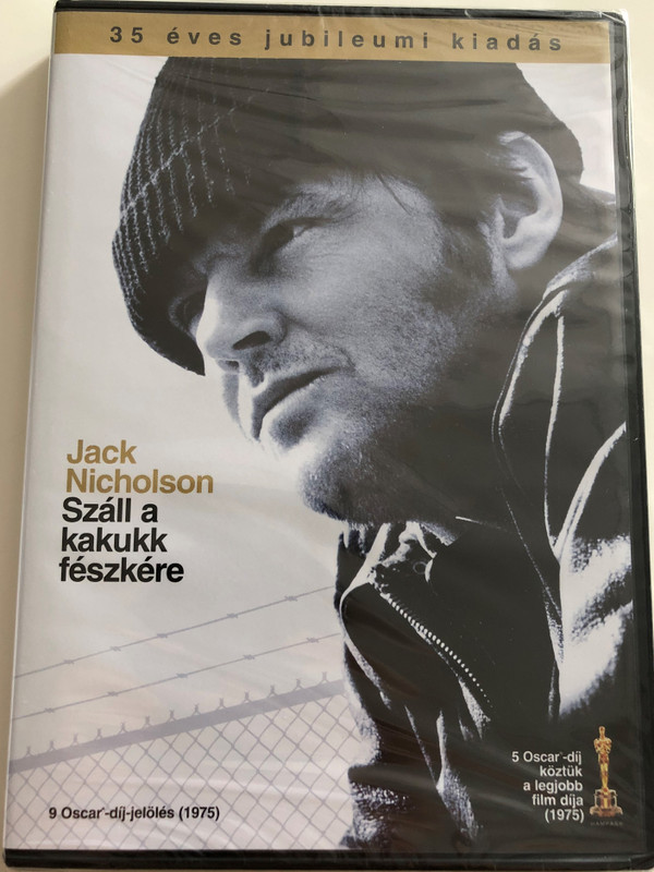 One Flew over the cuckoo's nest DVD 1975 Száll a kakukk fészkére / Directed by Miloš Forman / Starring: Jack Nicholson. Louise Fletcher, William Redfield / 35th Anniversary Edition (5996514004465)