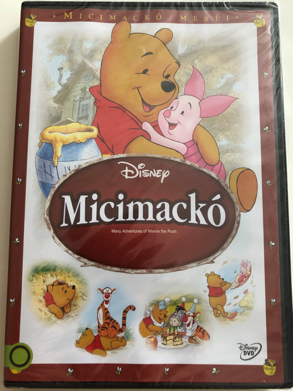 Many Adventures of Winnie the Pooh DVD 1977 Micimackó / Directed by John Lounsbery, Wolfgang Reitherman / Starring: Sterling Holloway, John Fiedler, Junius Matthews, Paul Winchell, Howard Morris, Bruce Reitherman, Jon Walmsley, Timothy Turner (5996514012828)