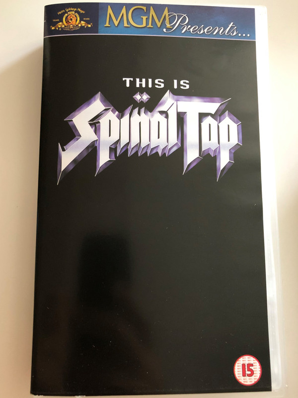 This is Spinal Tap VHS 1984 / Directed by Rob Reiner / Starring: Christopher Guest, Michael McKean, Harry Shearer, Rob Reiner, June Chadwick, Tony Hendra, Bruno Kirby / The Funniest movie ever made about Rock and Roll (5050070006018)