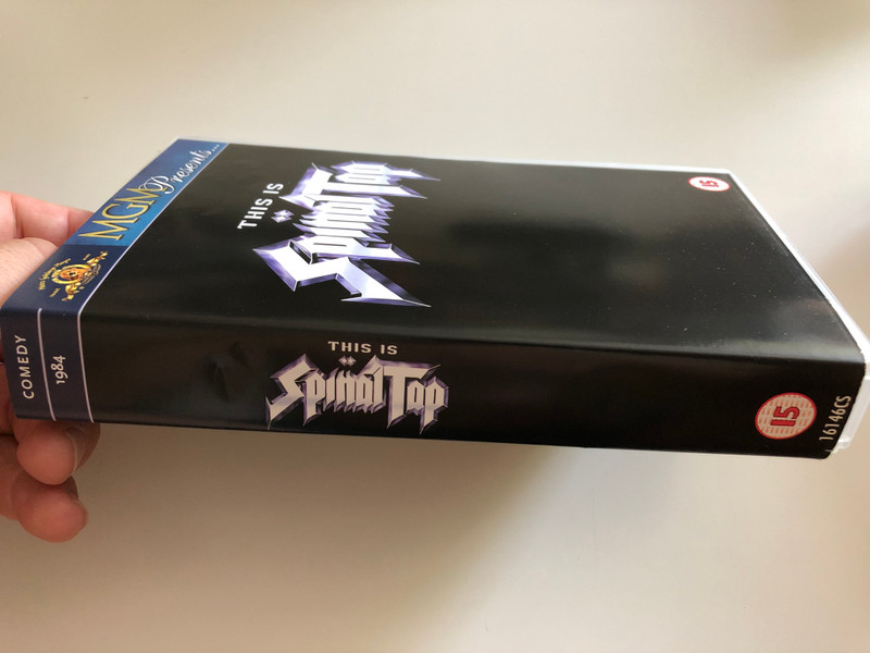 This is Spinal Tap VHS 1984 / Directed by Rob Reiner / Starring: Christopher Guest, Michael McKean, Harry Shearer, Rob Reiner, June Chadwick, Tony Hendra, Bruno Kirby / The Funniest movie ever made about Rock and Roll (5050070006018)