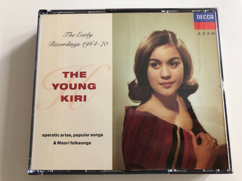 The Young Kiri - The Early Recordings 1964-70 / Operatic arias, popular songs & Maori folksongs / Kiri te Kanawa / 2x Audio CD 1990 / Decca (028943032520)