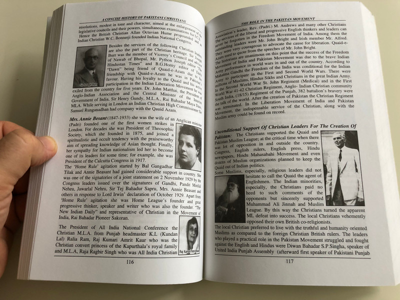 A Concise History of Pakistani Christians by Emmanuel Zafar / Humsookhan Publication / Paperback 2007 (HistoryPakistaniChristians)