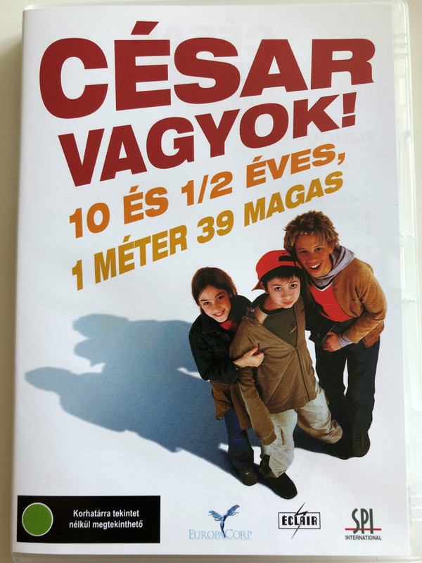 Moi César, 10 ans 1/2, 1m39 DVD 2003 César vagyok, - 10 és fél éves, 1 méter 39 magas / Directed by Richard Berry / Starring: Jules Sitruk, Maria de Medeiros, Jean-Philippe Écoffey, Joséphine Berry, Mabô Kouyaté (5999544150997)
