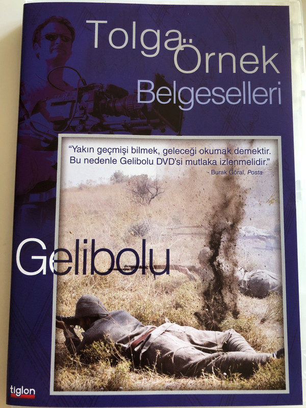 Gallipoli DVD 2005 Gelibolu / Directed by Tolga Örnek / Documentary about the 1915 Gallipoli campaign / Narrated by Sam Neill, Zafer Ergin, Demetri Goritsas, Jeremy Irons (8697333086294)