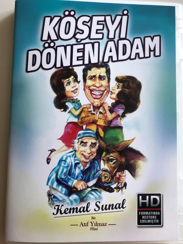 Köseyi Dönen Adam DVD 1978 / Directed by Atıf Yılmaz / Starring: Kemal Sunal, Meral Orhonsay, Ali Şen (8699943802103)