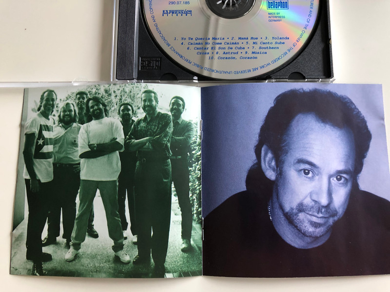  Moncada Manzanera - Live at the Karl Marx theatre, Havana / Audio CD 1992 / Grupo Moncada and Phil Manzanera / bellaphon (4003099884021)