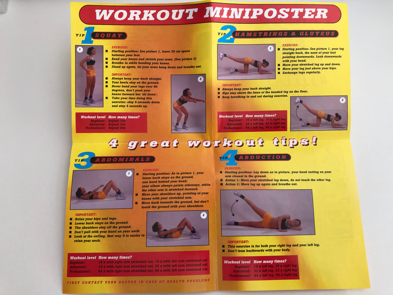 Jump to the Beat - Real Workout Music / Including free workout tips! / Audio CD 2000 / Disky DC 250572 (0724382505723)