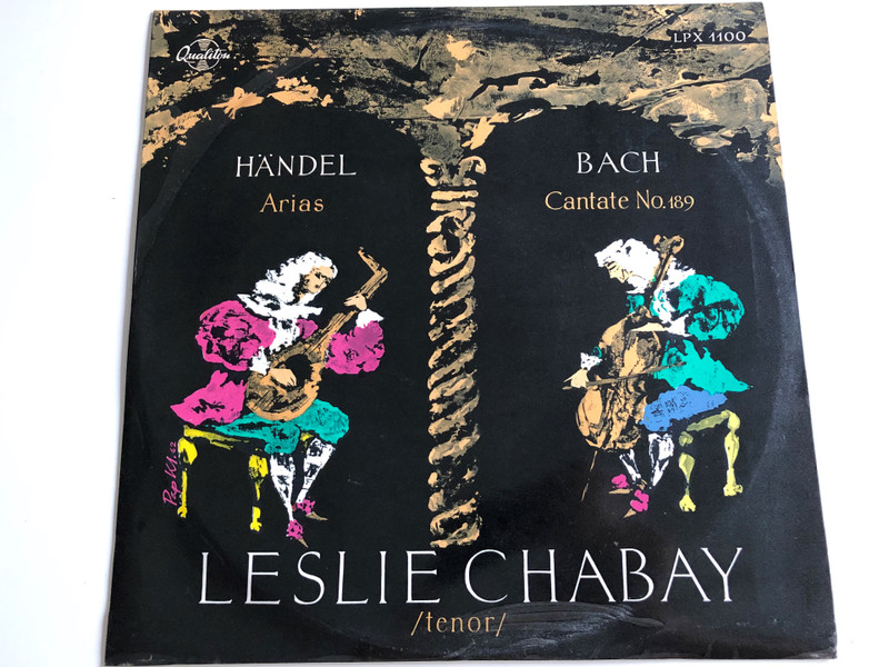 Handel - Arias / Bach - Cantate No. 189 / Leslie Chabay / QUALITON LP / LPX 1100