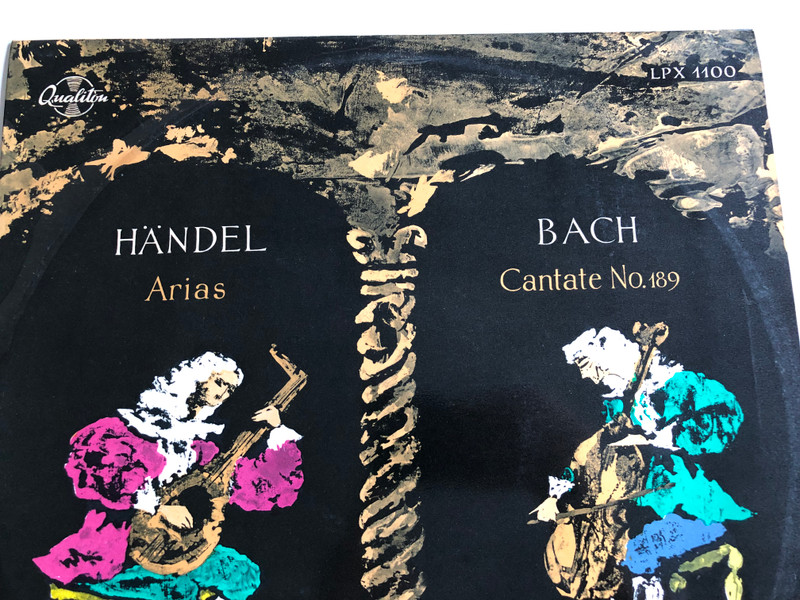 Handel - Arias / Bach - Cantate No. 189 / Leslie Chabay / QUALITON LP / LPX 1100