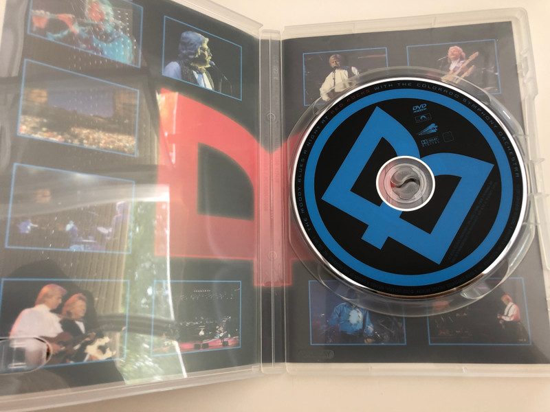 The Moody Blues DVD 1992 / A night at Red Rocks with the Colorado Symphony Orchestra / Recorded Live At Red Rocks 1992 (044006650791)