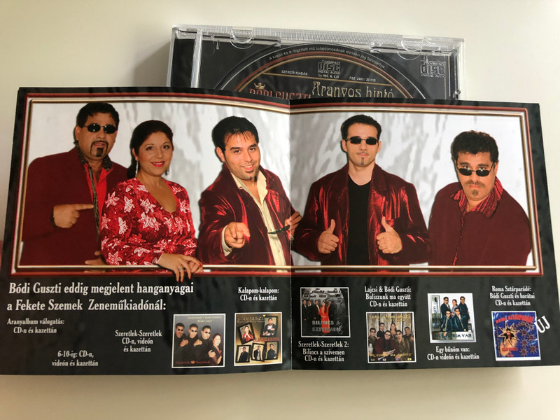 Bódi Guszti és a Fekete szemek - Aranyos hintó / MusicDome / Audio CD 2003 / FSZ2003/20 (5998175172071)